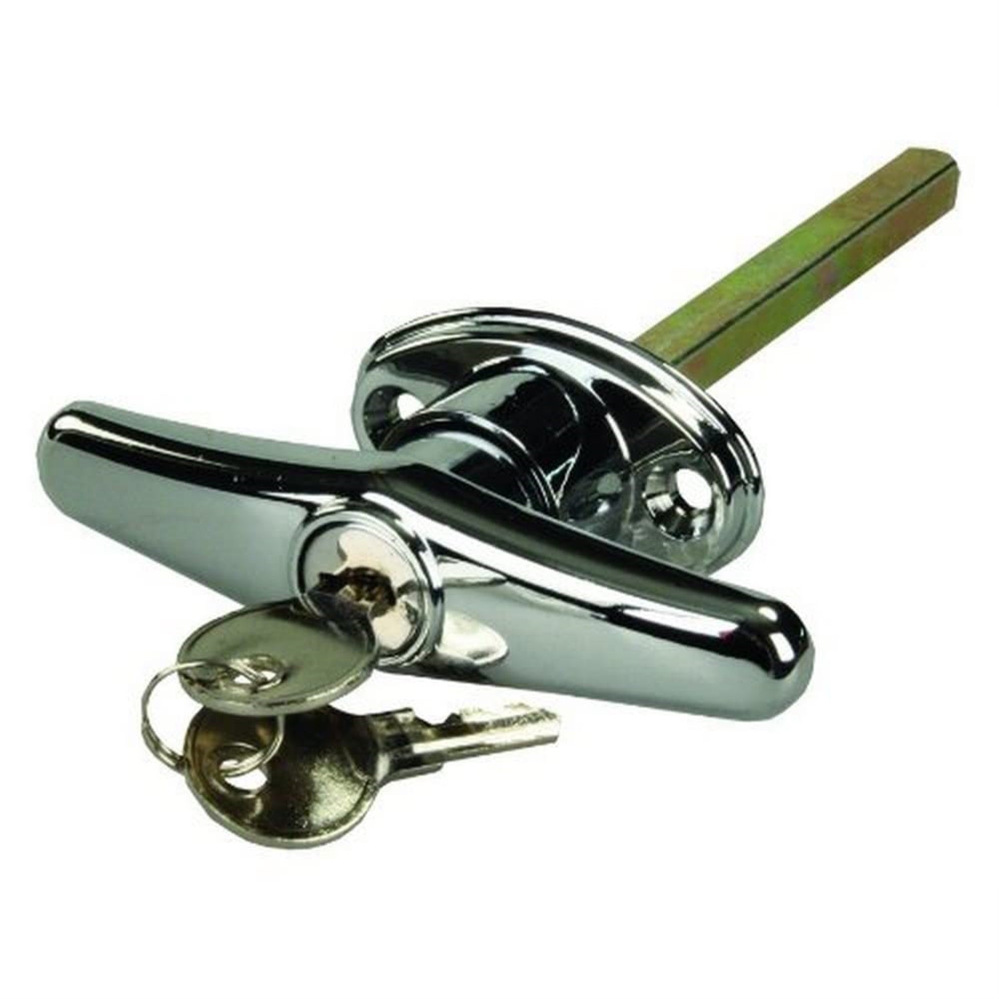 Jr Products 10885 Locking T-Handle, Chrome