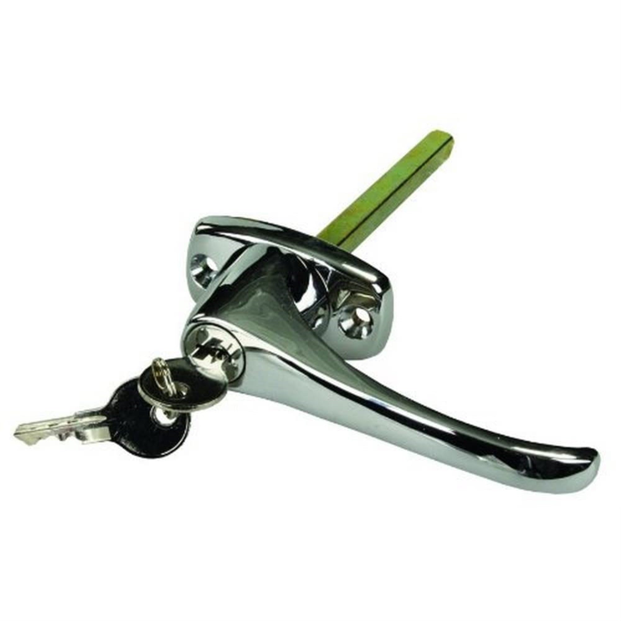 Jr Products 10895 Locking L-Handle, Chrome