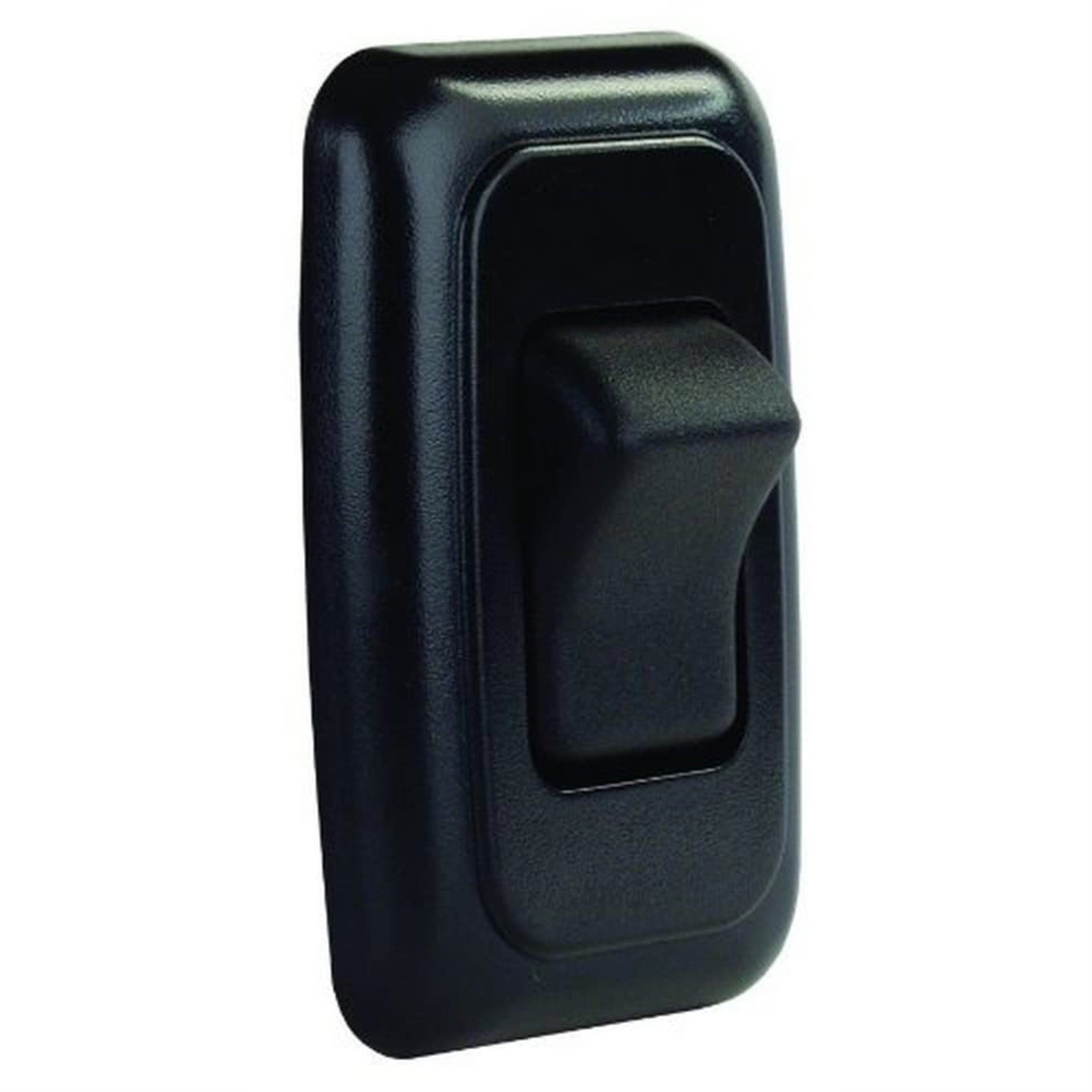 Jr Products 12225 Black Single Spst On-Off Switch With Bezel
