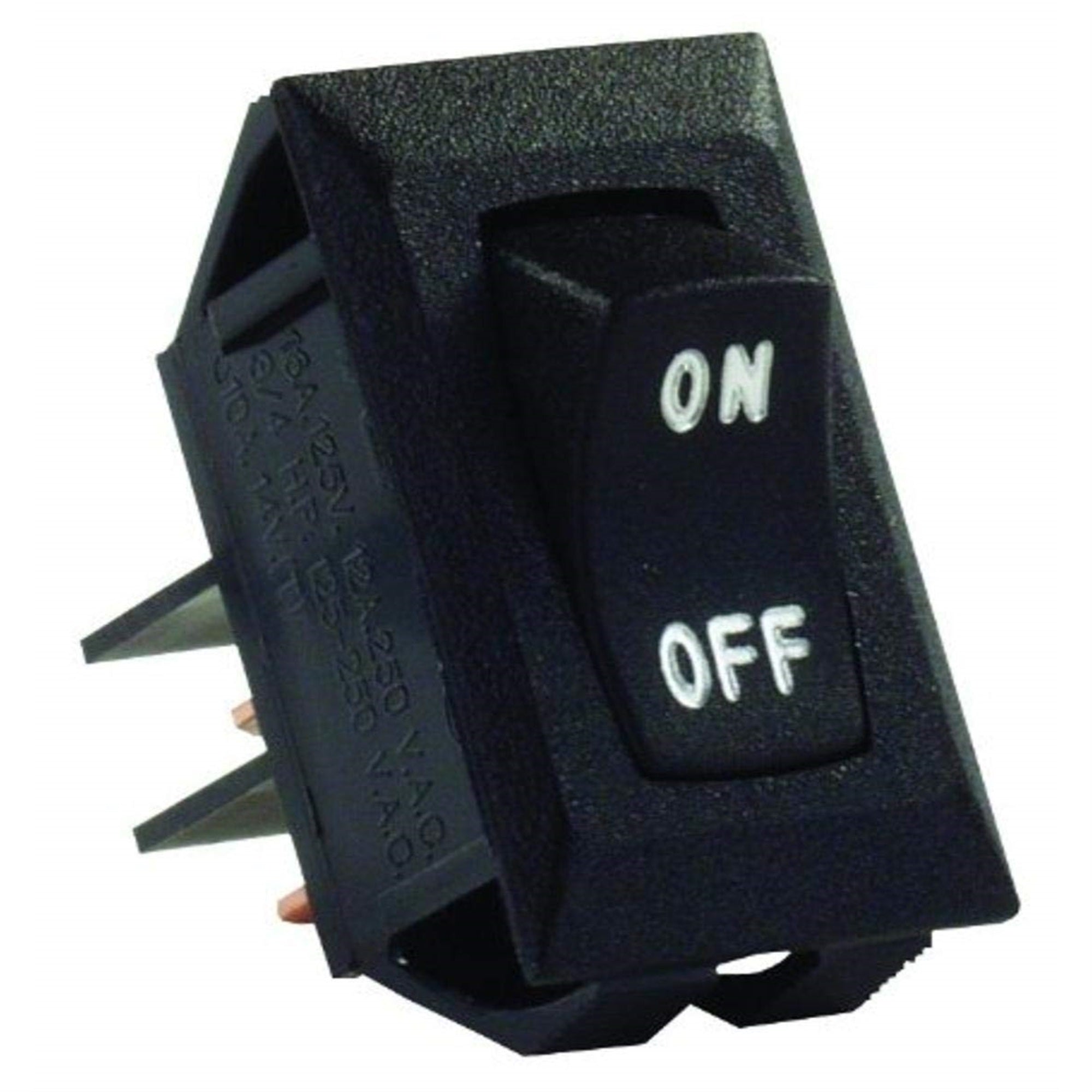 Jr Products 12595 Black Spst Labeled On/Off Switch