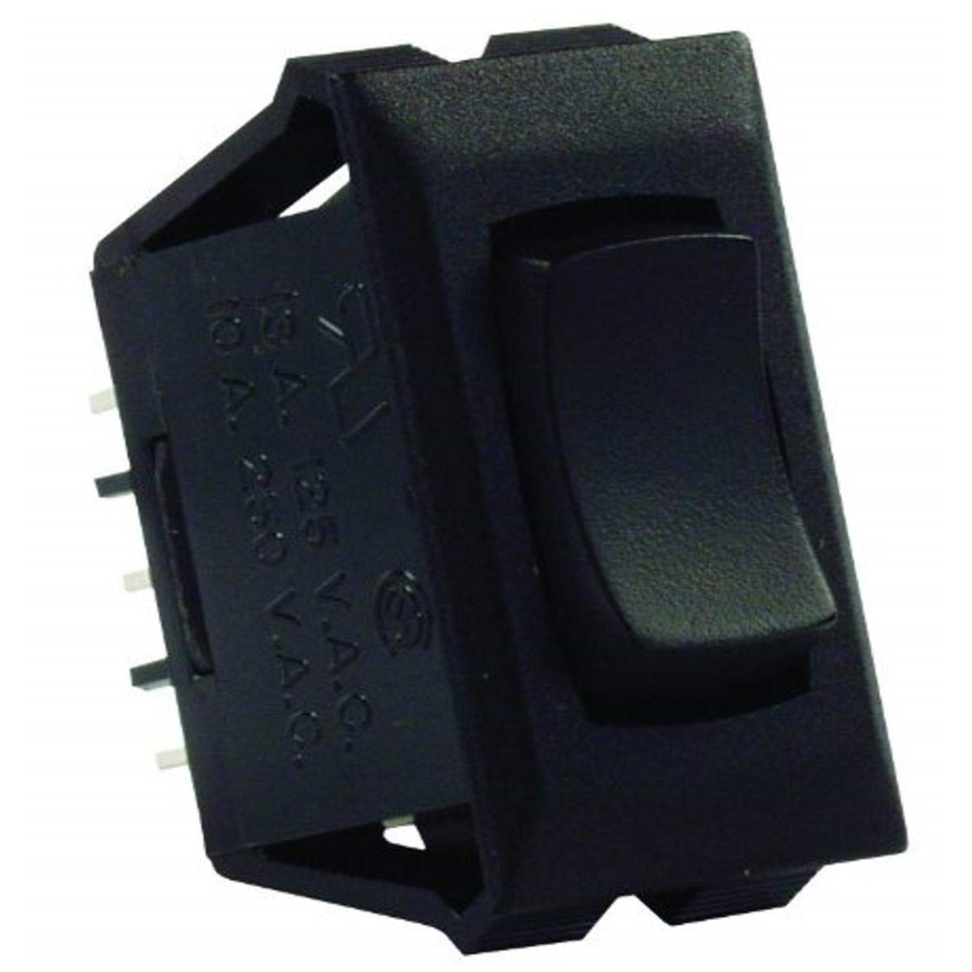 Jr Products 12675 Black Spdt Mom-On/Off/Mom-On Switch