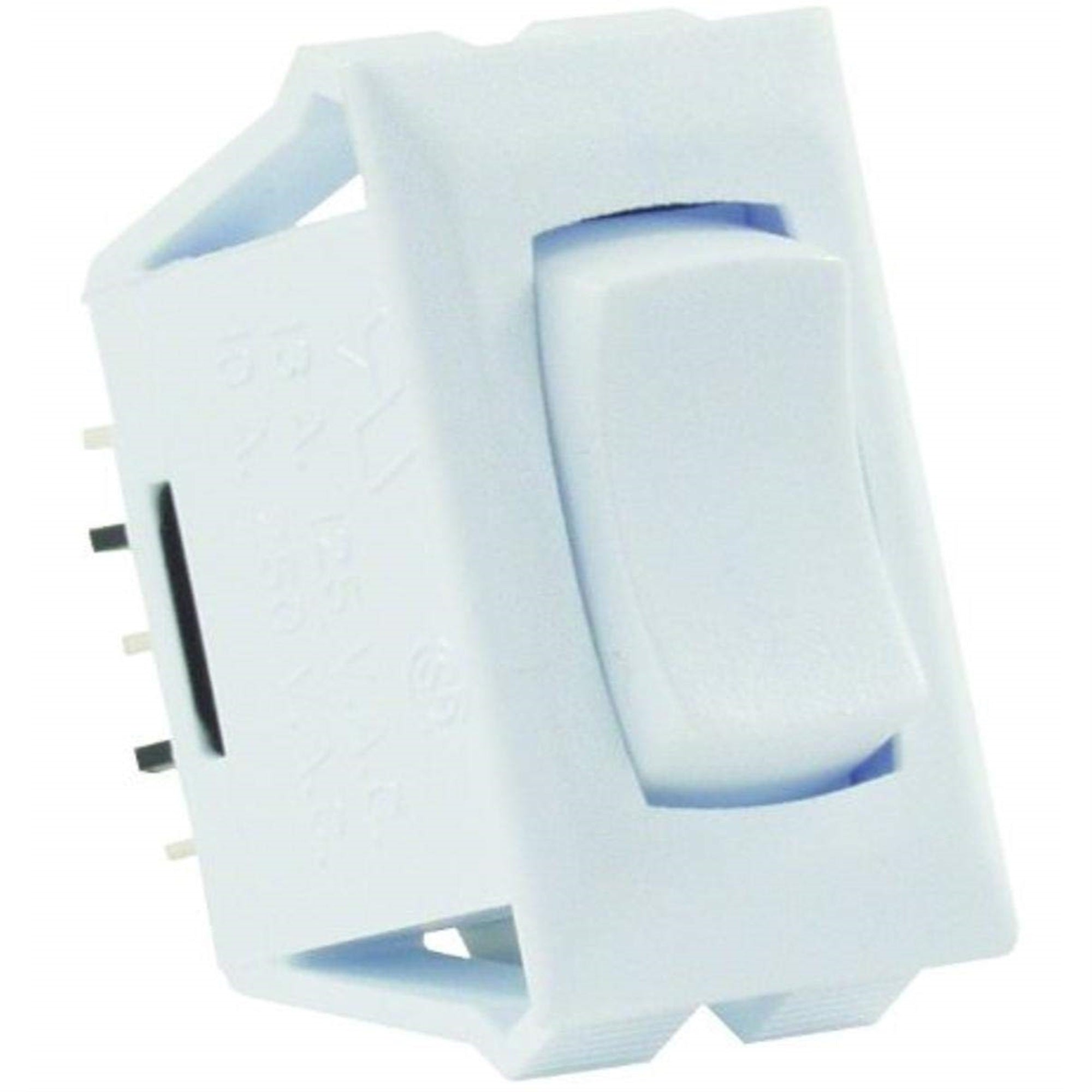Jr Products 12695 White Spdt Mom-On/Off/Mom-On Switch
