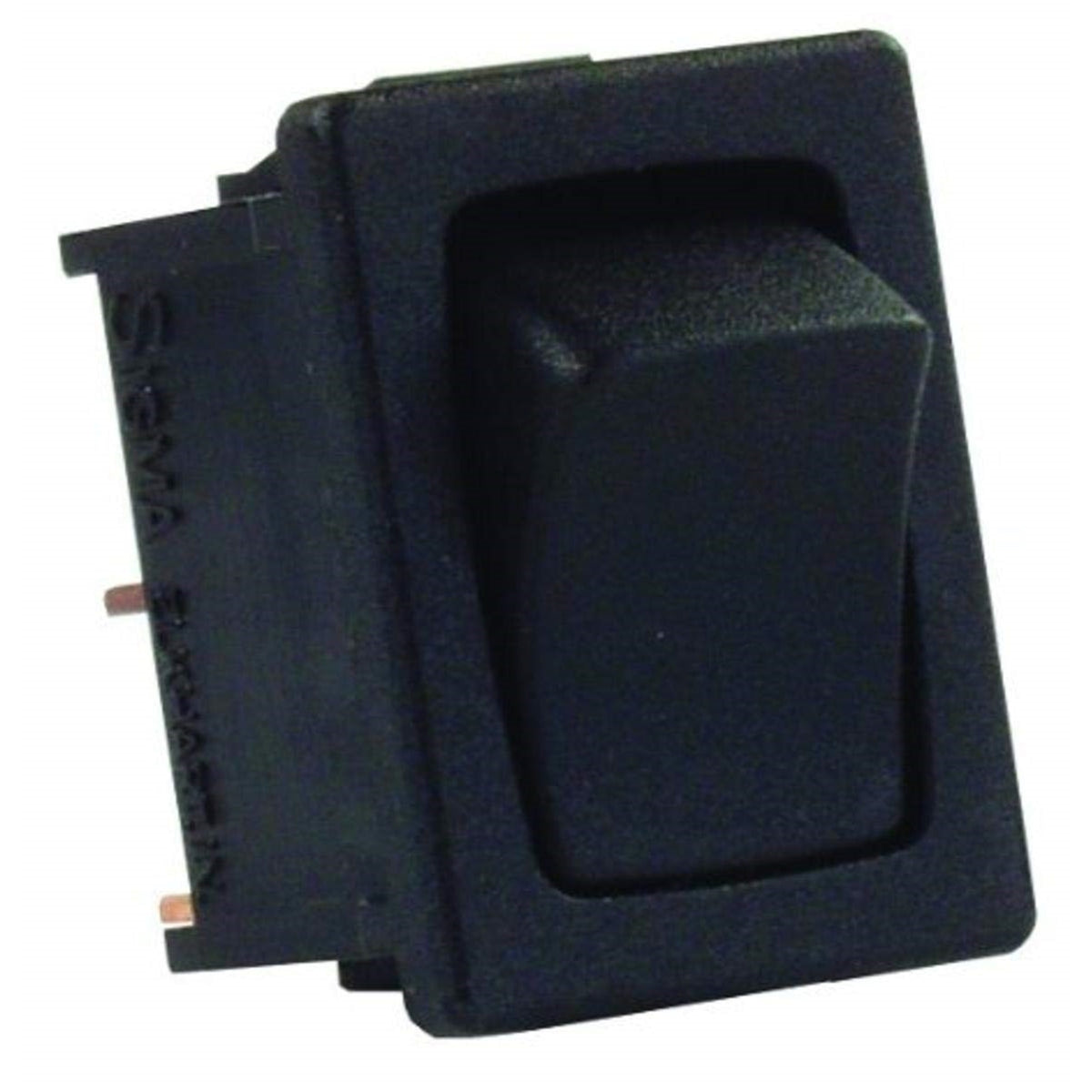Jr Products 12815 Black Spst Mini Mom-On/Off Switch