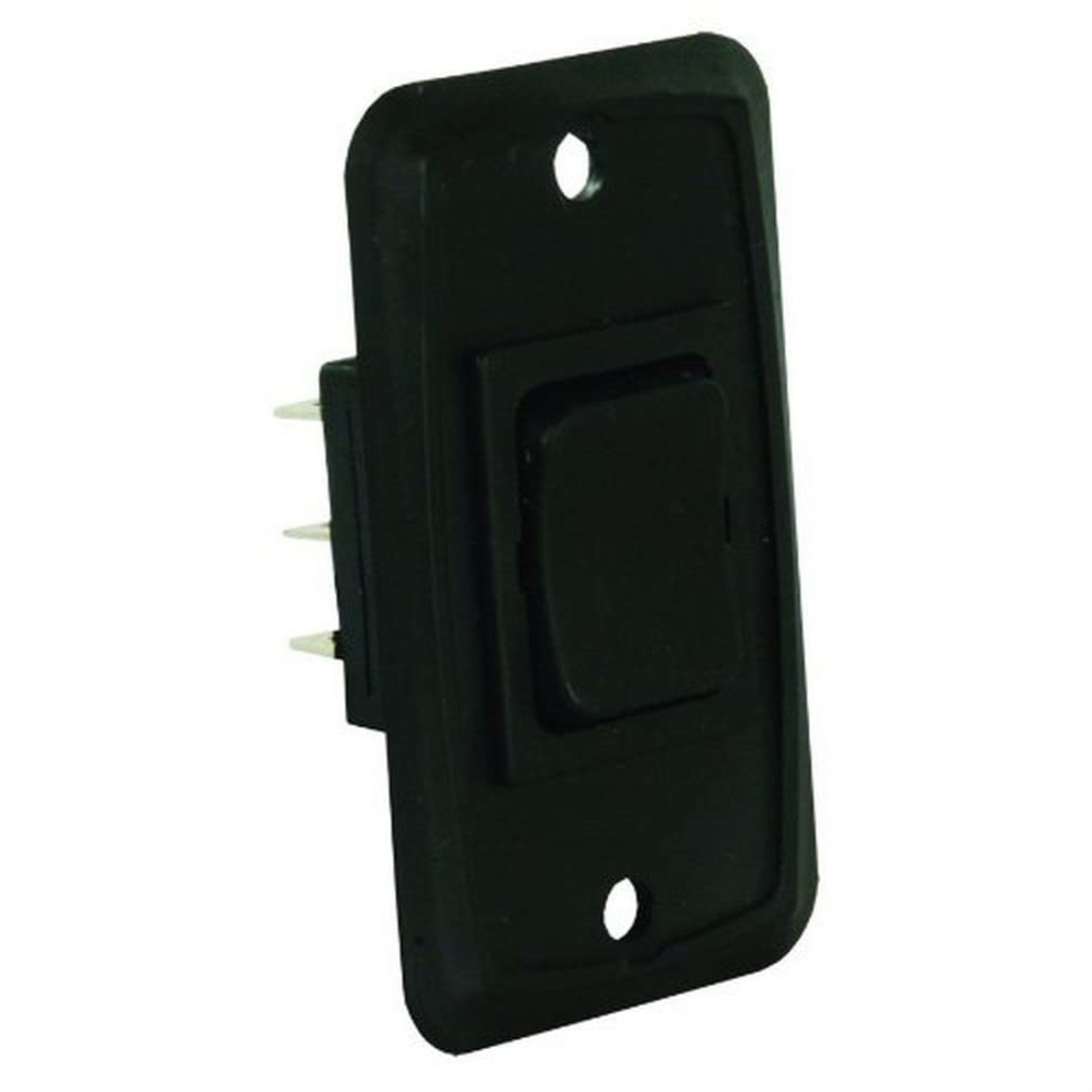 Jr Products 12825 Black Dpdt Mom-On/Off/Mom-On Switch