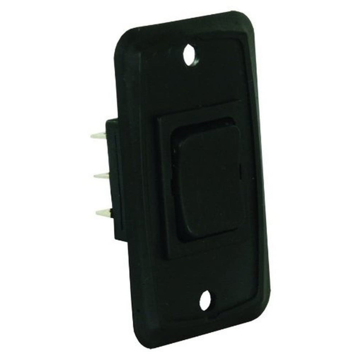 Jr Products 12825 Black Dpdt Mom-On/Off/Mom-On Switch