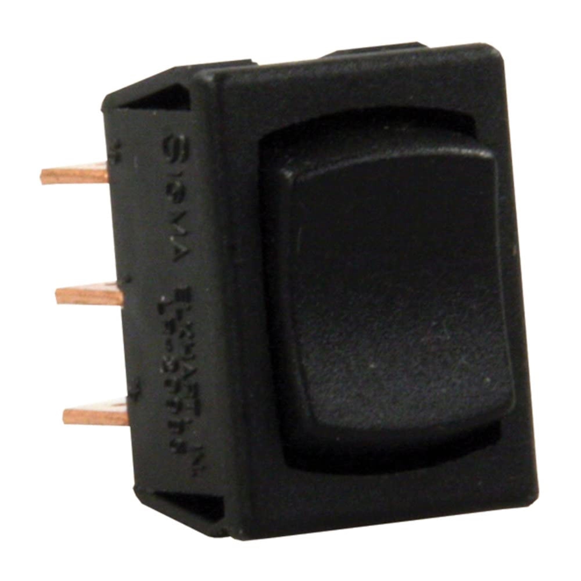 Jr Products 13725 Black Mini Momentary-On/Off/Momentary-On Switch
