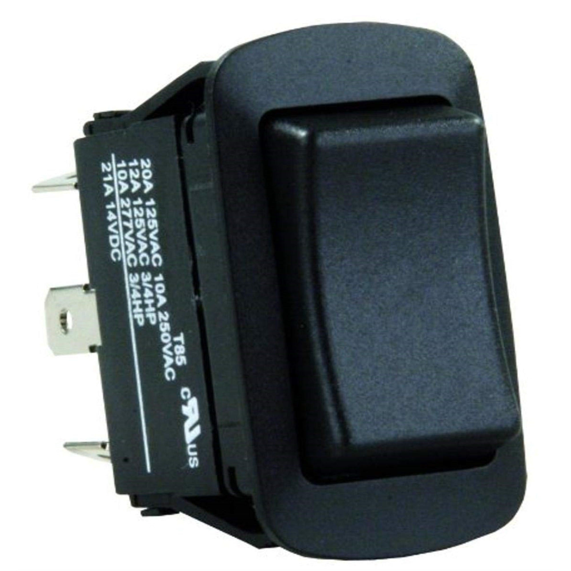Jr Products 13855 Water Resistant Mom-On/Off/Mom-On Switch,Black