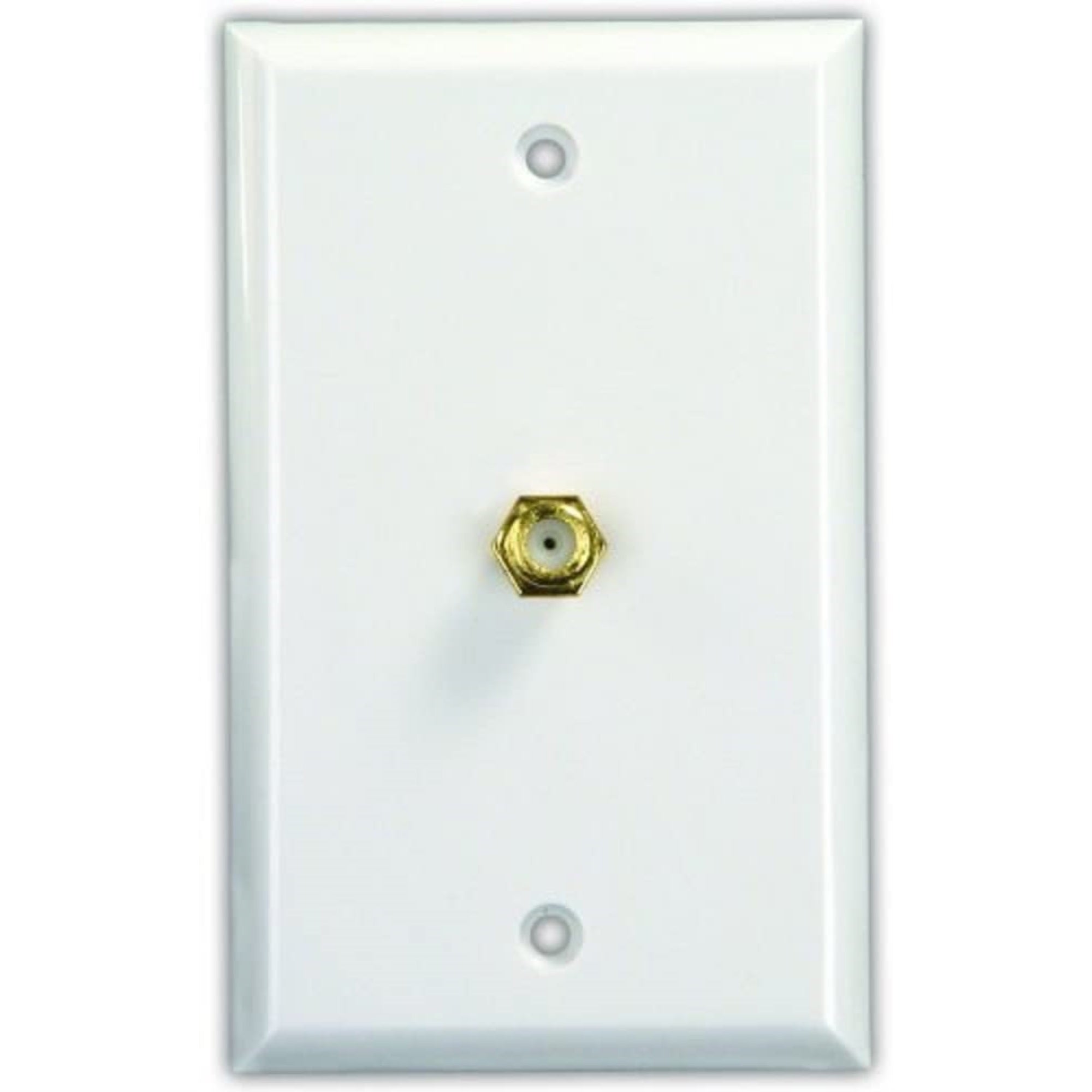 Jr Products 47785 Interior Cable Tv Plate