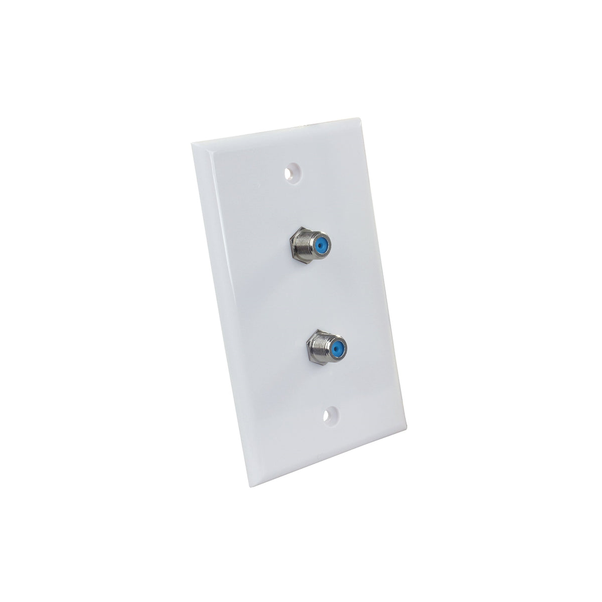 Jr Products 47875 Dual Wall Plate