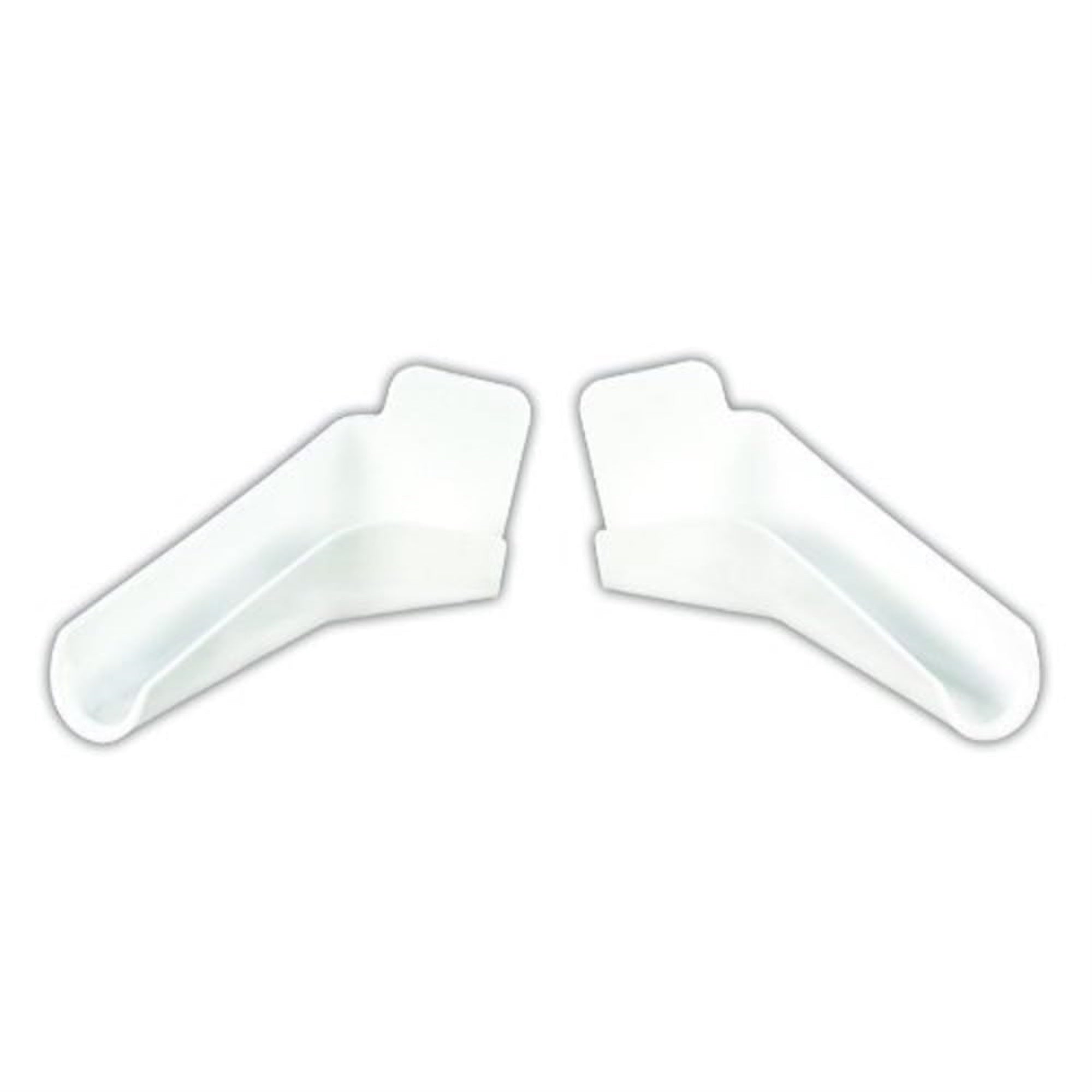Jr Products 655-Flex-Pw-A Polar White Flexible Extended Rain Gutter Spout