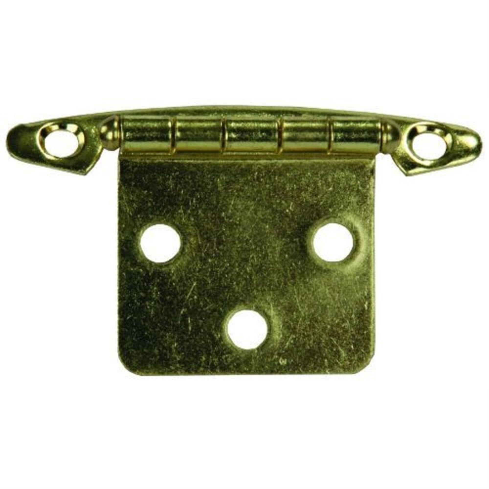 Jr Products 70615 Free Swing Flush Mount Hinge - Brass