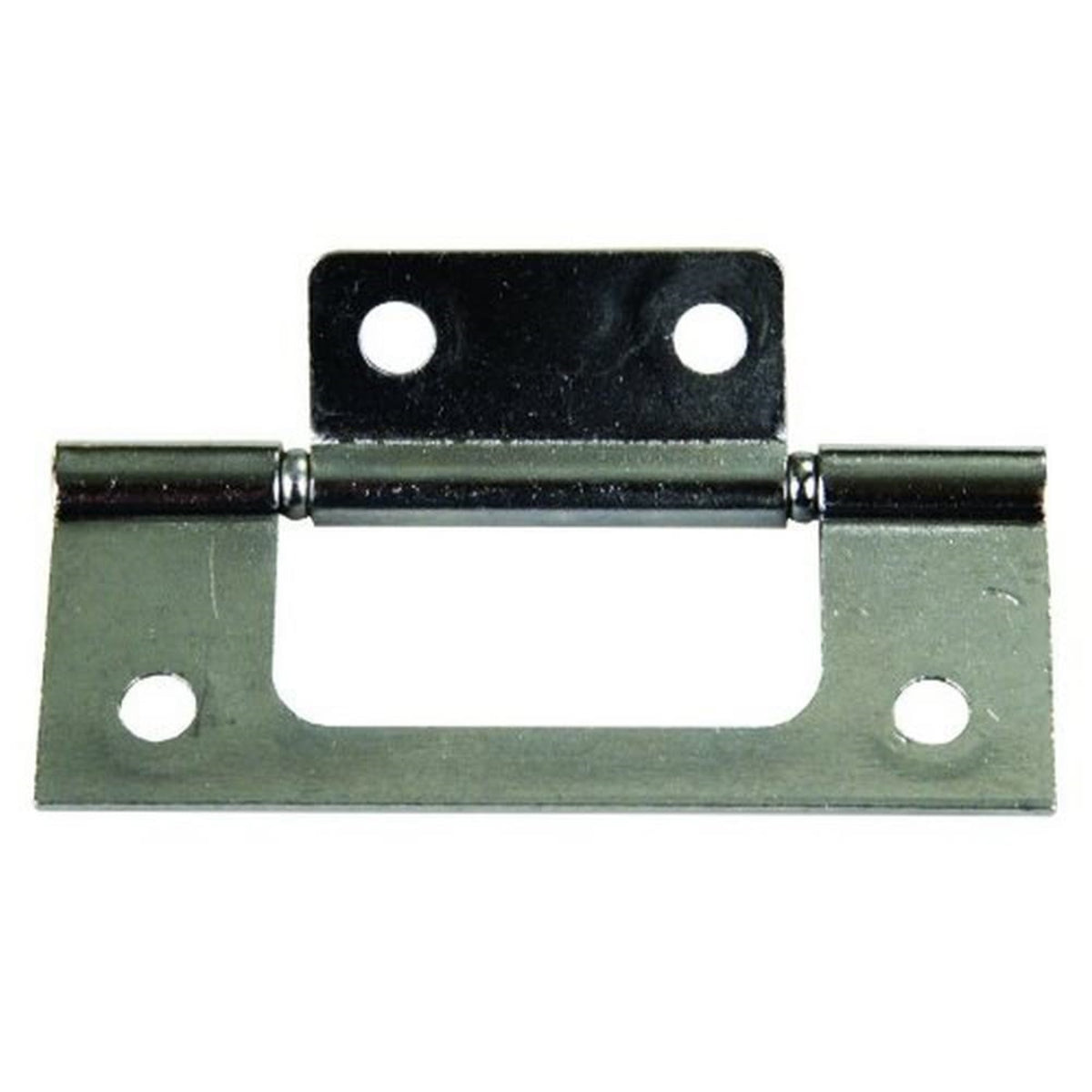 Jr Products 70645 Non-Mortise Hinge - Chrome