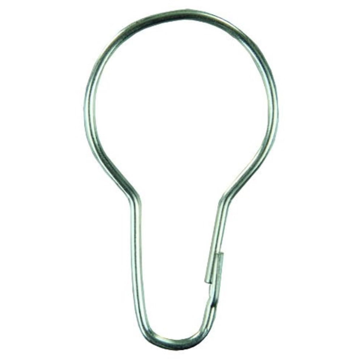 Jr Products 81665 Metal Shower Curtain Rings - Pack Of 12