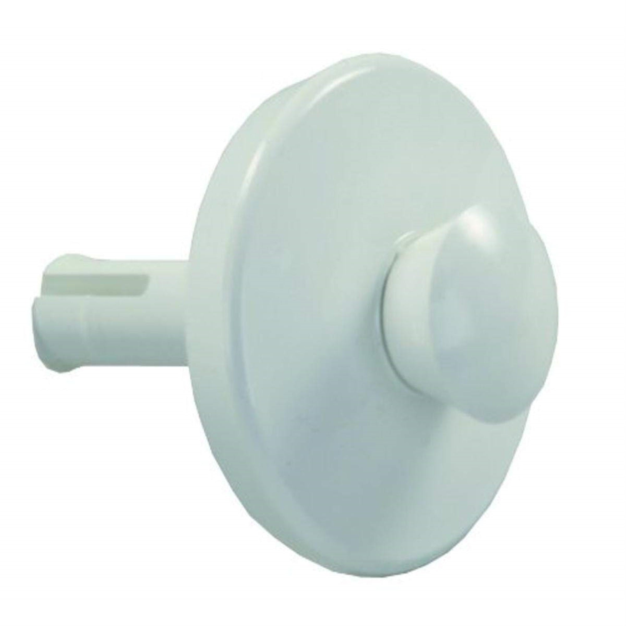 Jr Products 95105 Single Stem Pop-Up Stopper - White