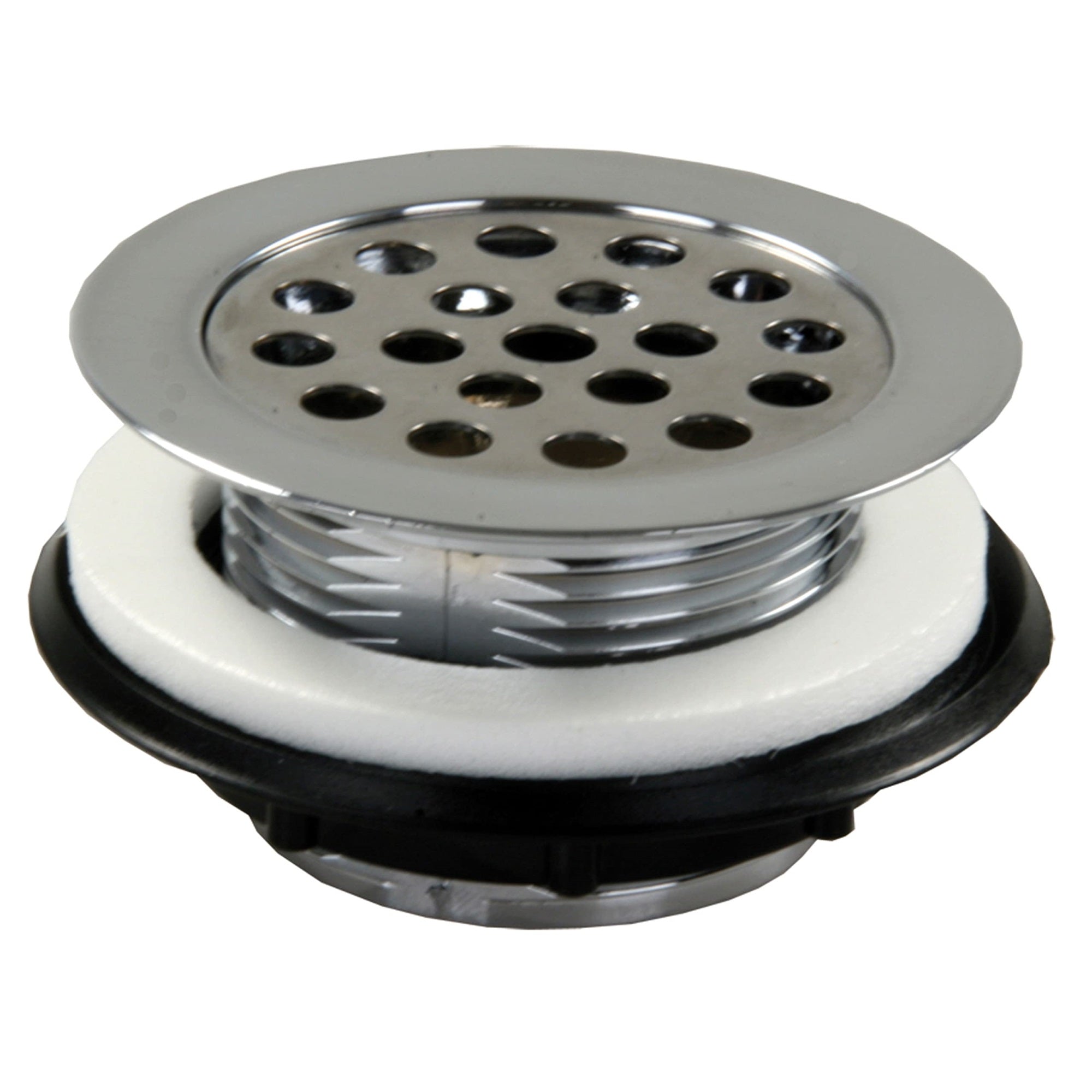 Jr Products 95175 Shower Strainer With Grid - Chrome