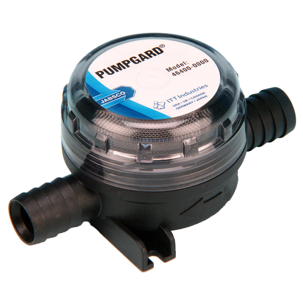 Jabsco Pumpgard Low Profile Inline Strainer 3/4' Id Hose