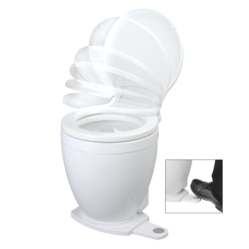 Jabsco Lite Flush 12V Electric Toilet With Footswitch