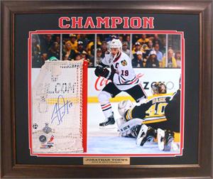 20x24 Autographed Frame - Jonathan Toews Chicago Blackhawks