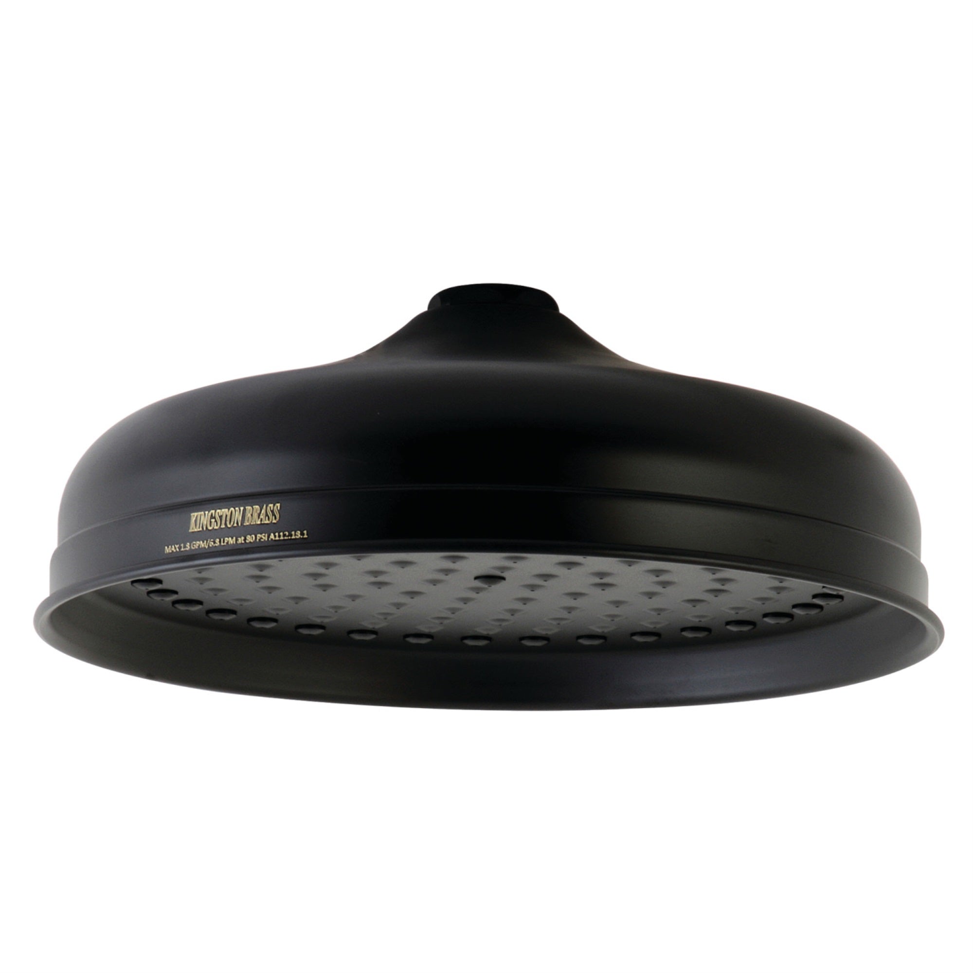 Kingston Brass K125A0 10-Inch Raindrop Shower Head, Matte Black