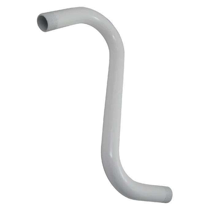 Trimscape 8 S-Shape Shower Arm, White