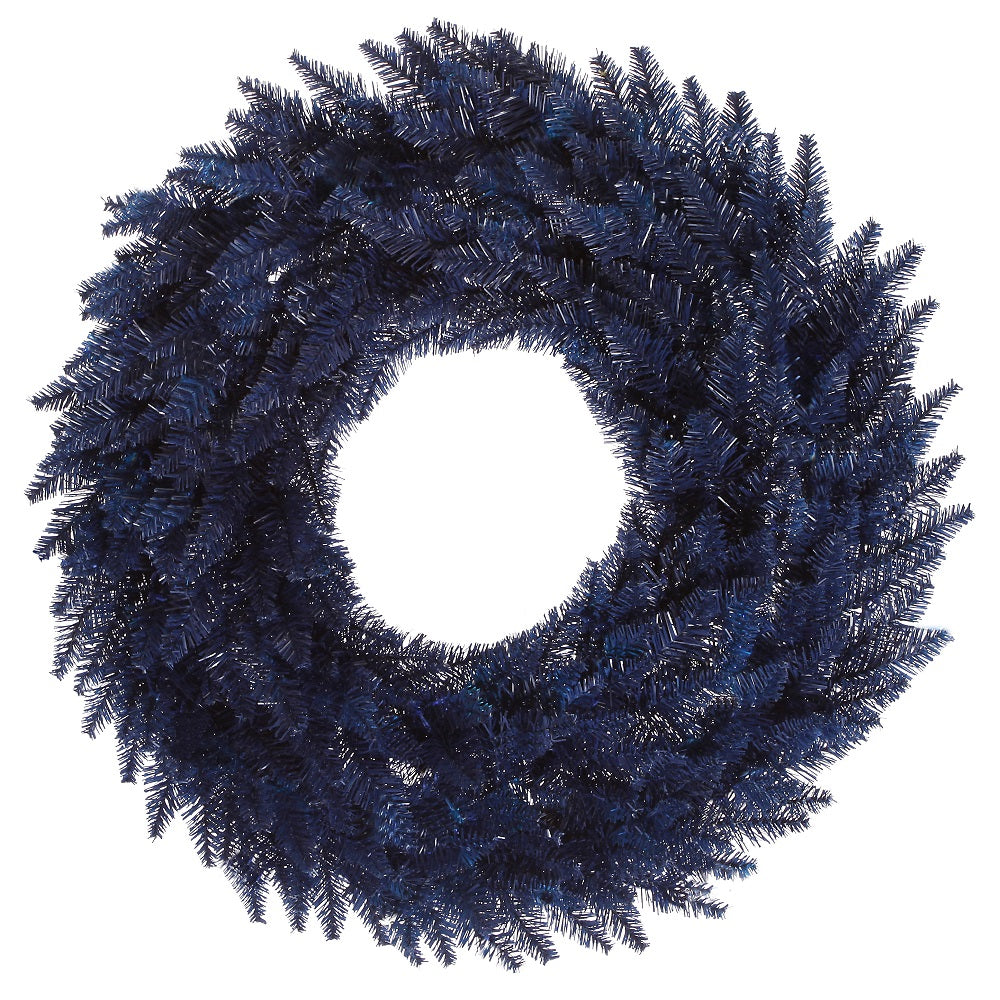 Vickerman 36″ Navy Blue Fir Wreath 320T - K160736