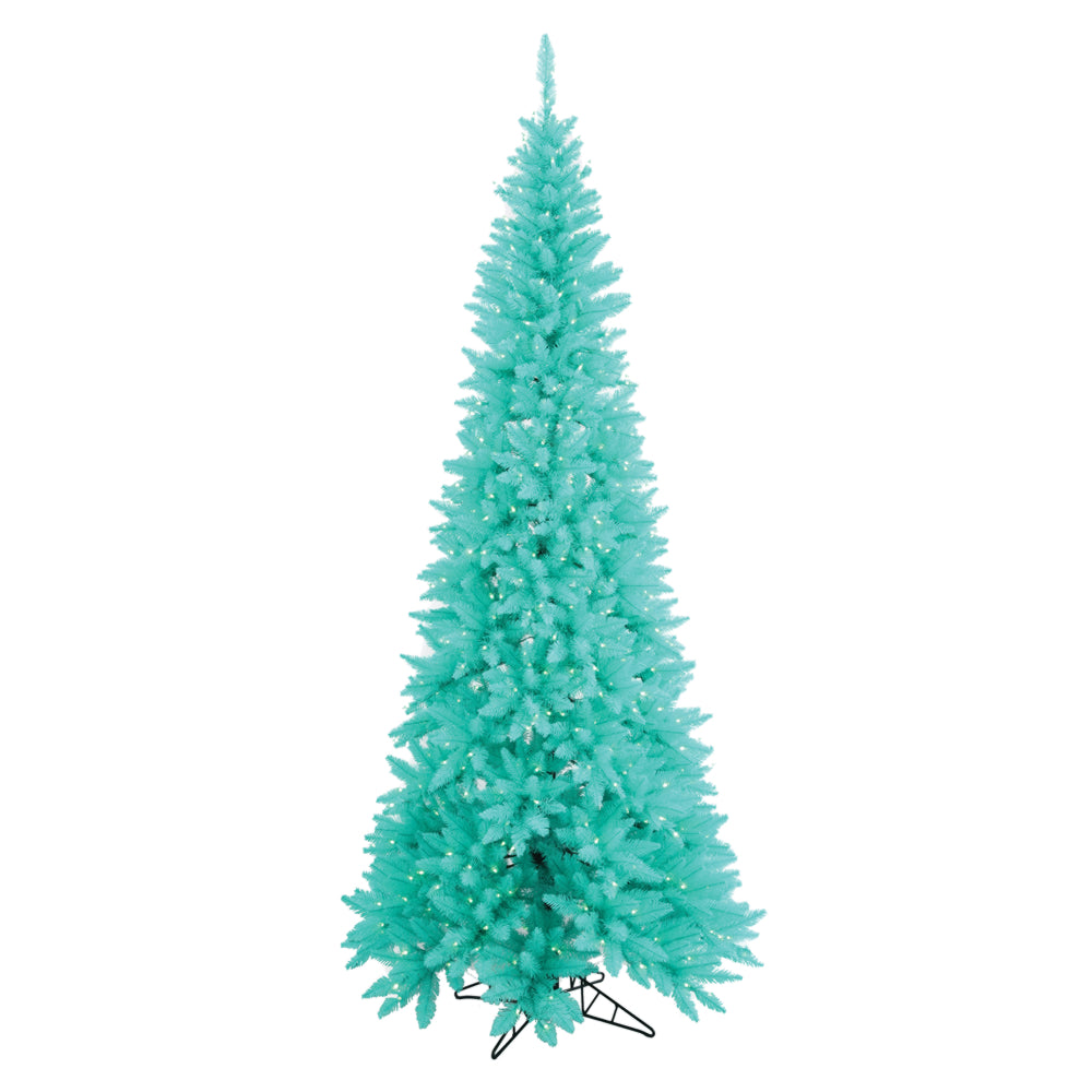 Vickerman 7.5' 40″ Aqua Slim Fir DL LED500Aq 1238T - K160876LED