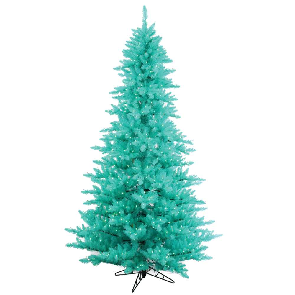 Vickerman 4.5'x34” Aqua Fir DuraL LED 250Aq 525T - K160946LED
