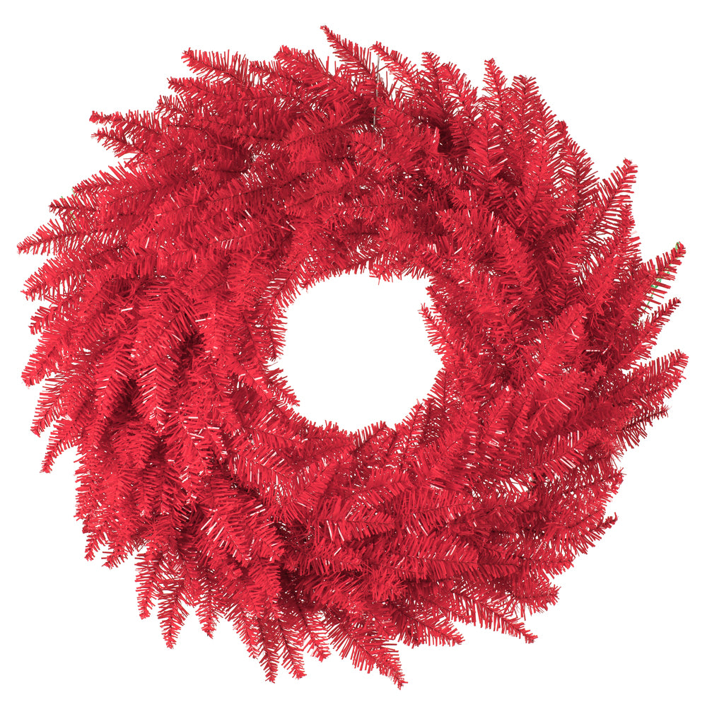Vickerman 30″ Red Fir Wreath 260T - K161430