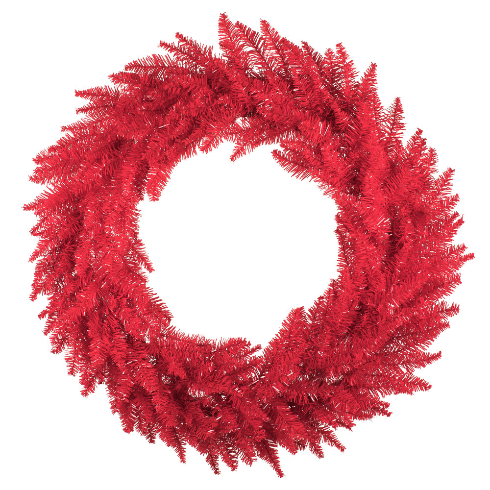 Vickerman 36″ Red Fir Wreath 320T - K161436