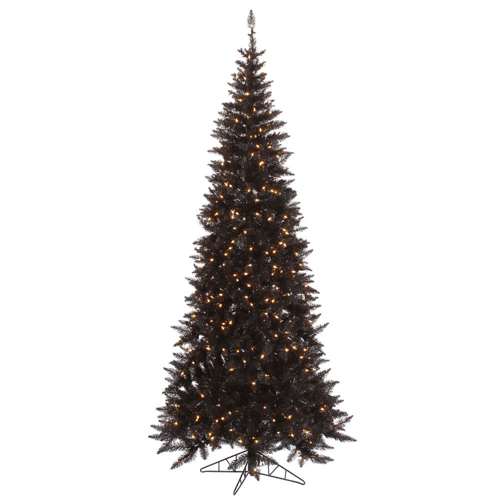 Vickerman 7.5'x40″ Black Slim DL LED 400WmWt 1238T - K161676LED