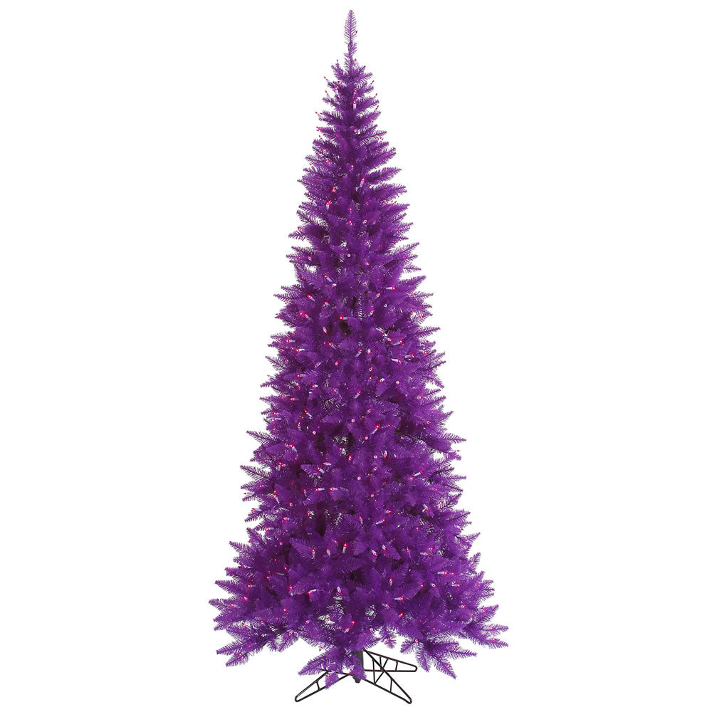 Vickerman 4.5'x24″ Purple Slim DL LED 200Prp 400T - K163046LED
