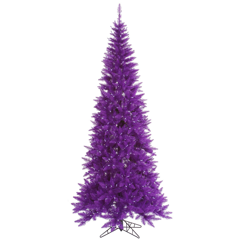 Vickerman 10'x50″ Purple Slim Fir Tree 2260T - K163085