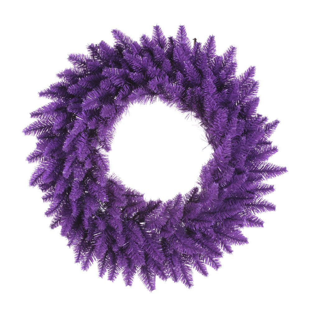 Vickerman 24″ Purple Wreath DuraL LED 50Prp 210T - K163225LED