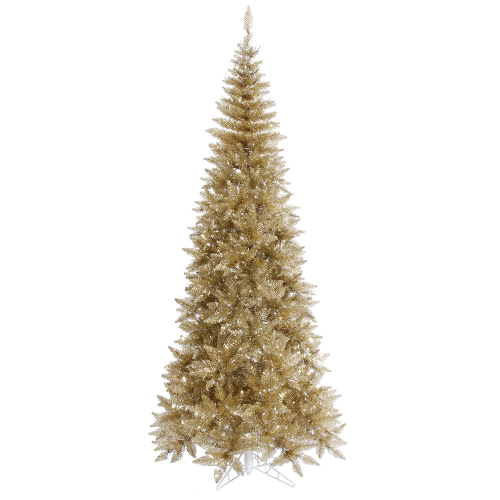 Vickerman 10'x50″ Tinsel Champagne Slim Fir 2260T - K166285