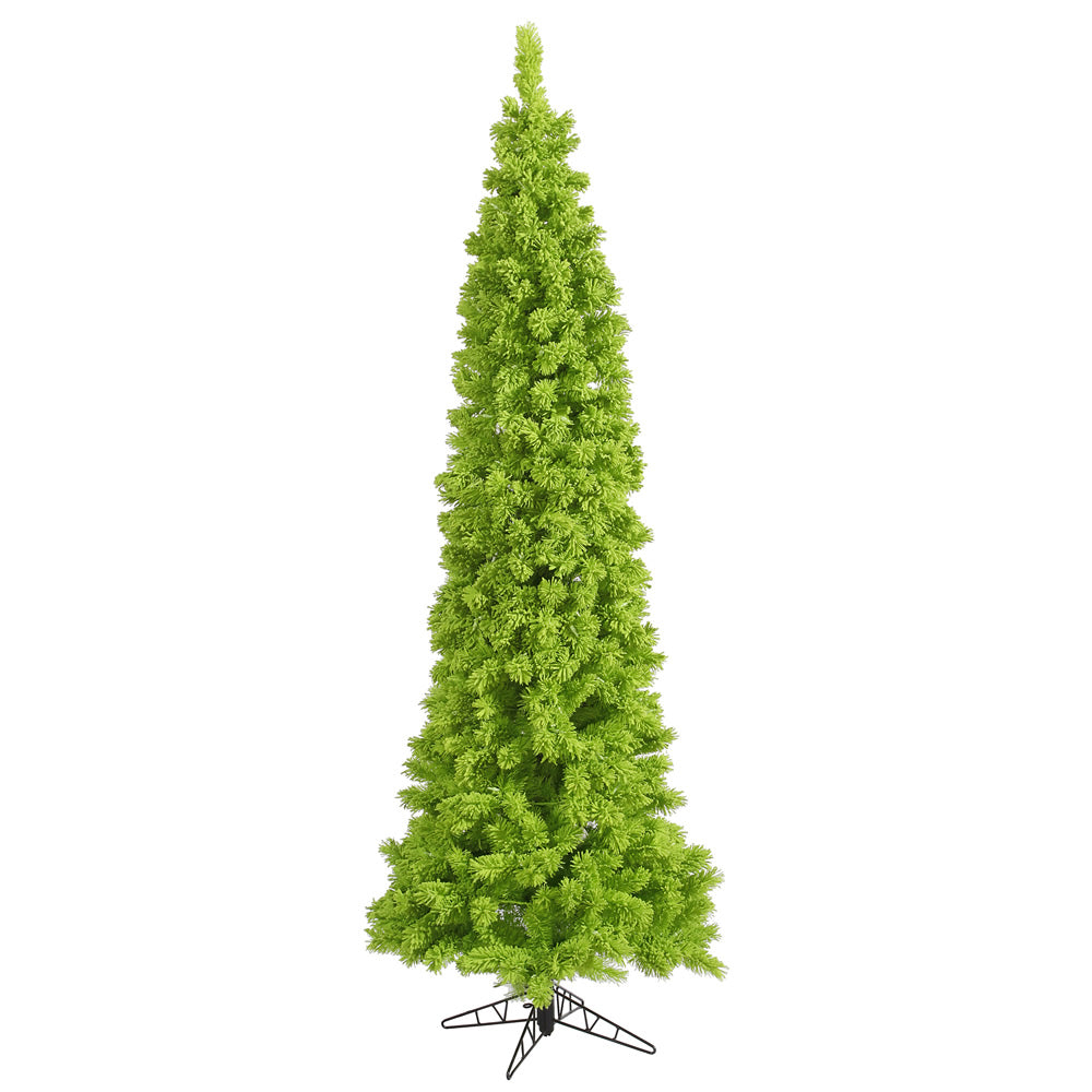 Vickerman 4.5'x19″ Flocked Lime Pencil Fir 231T - K168545