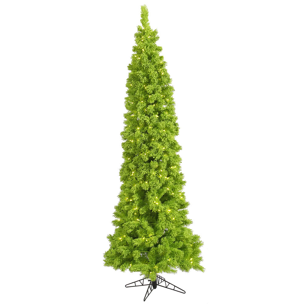 Vickerman 4.5'x19″ Flk Lime Pencil DuraL LED 100Lm - K168546LED