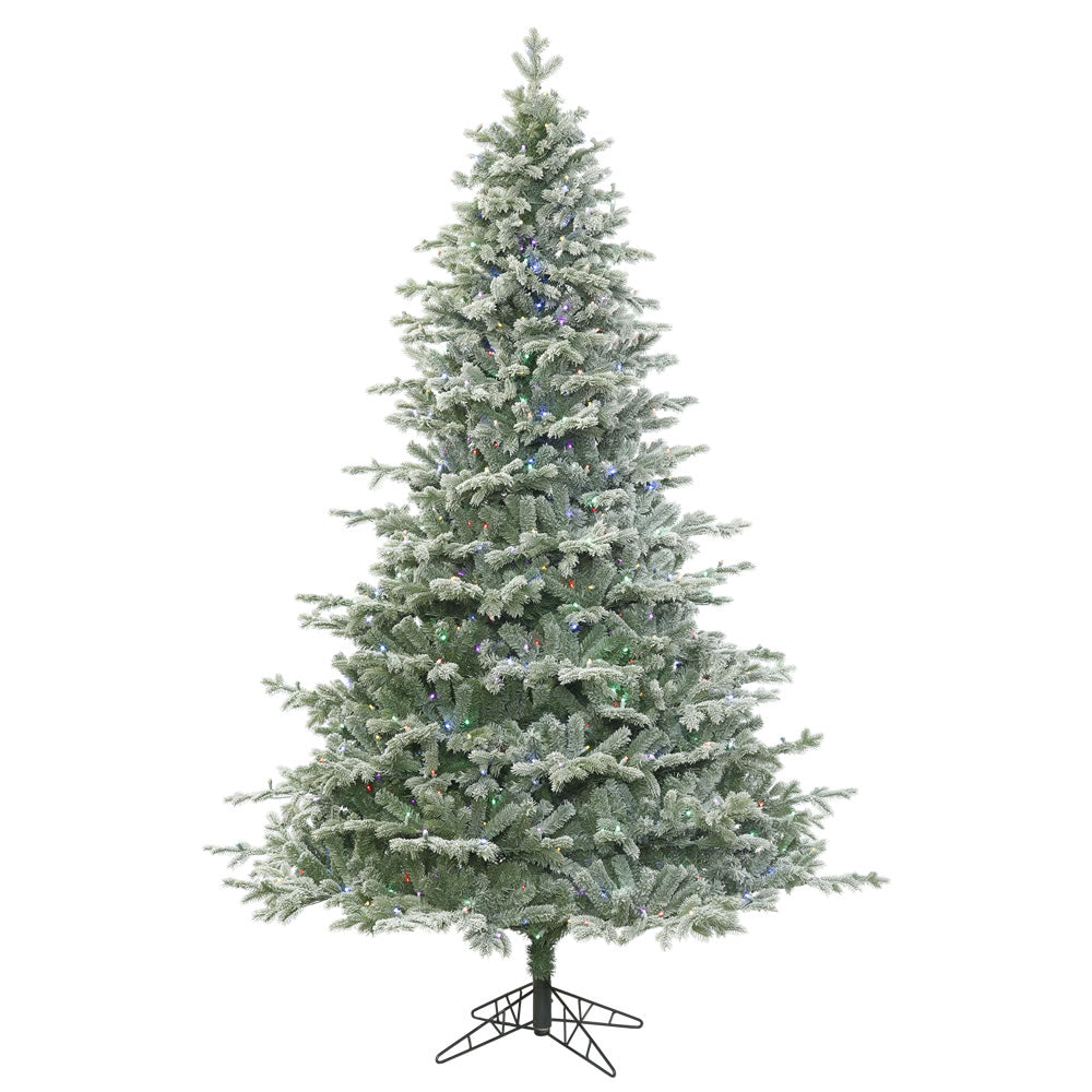 Vickerman 12' x 106” Frosted Denton  1600LED Multi - K169692LED