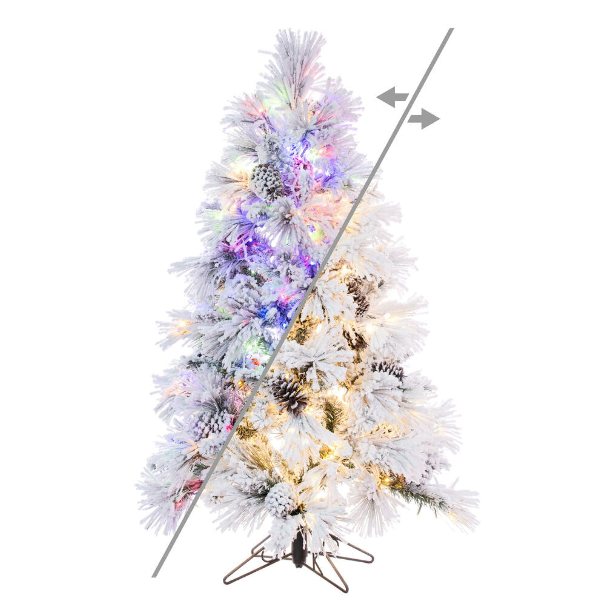 4.5' x 30” Flocked Atka 3mm LED 400CC
