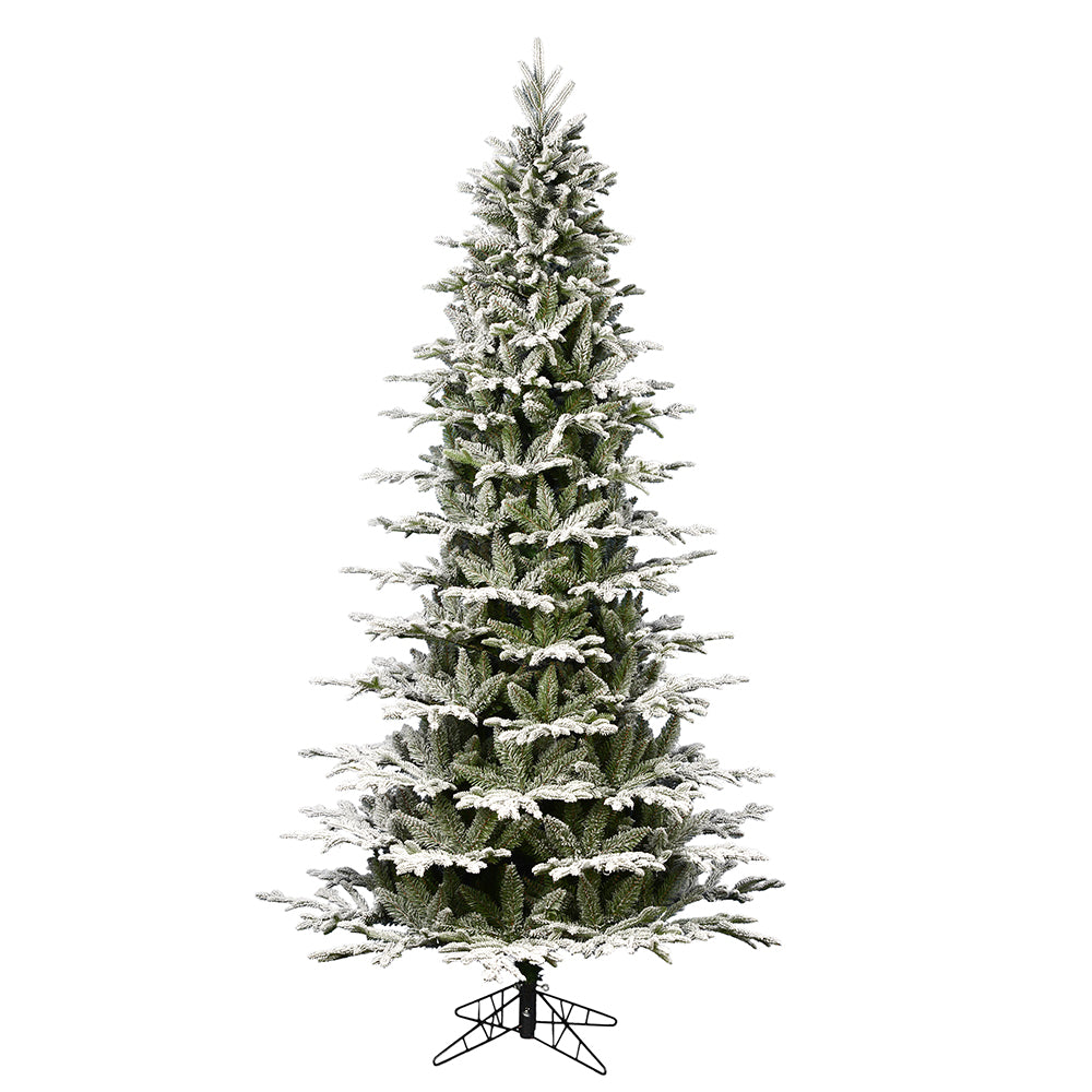 Vickerman 3' x 28” Flocked Kamas Fraser Slim 494T - K185030