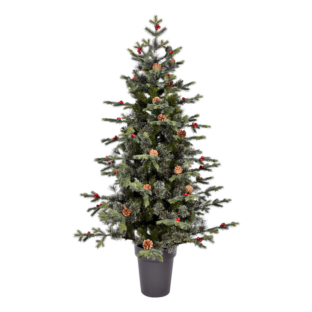 Vickerman 5' x 41” Potted Timberline Pine 378Tips - K190750
