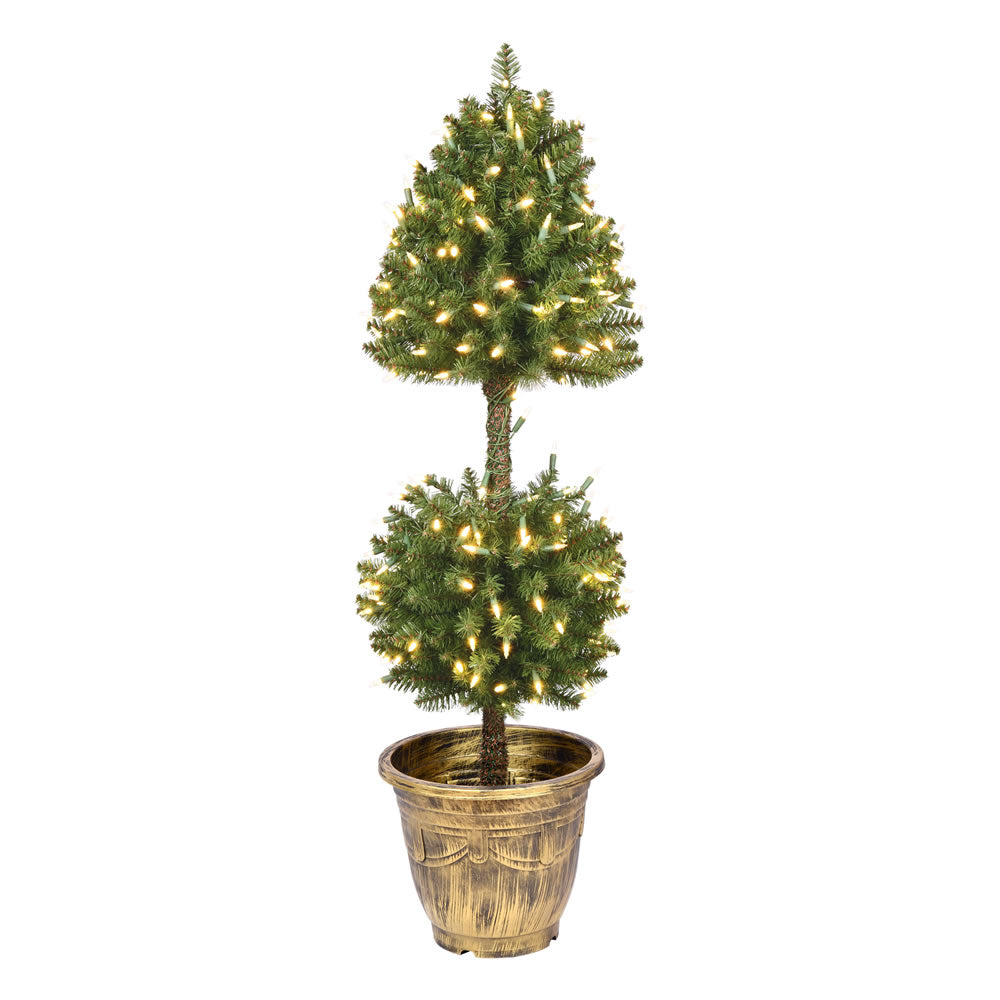 Vickerman 4' Tifton Two Ball Topiary DuraLit 200WW - K191141LED