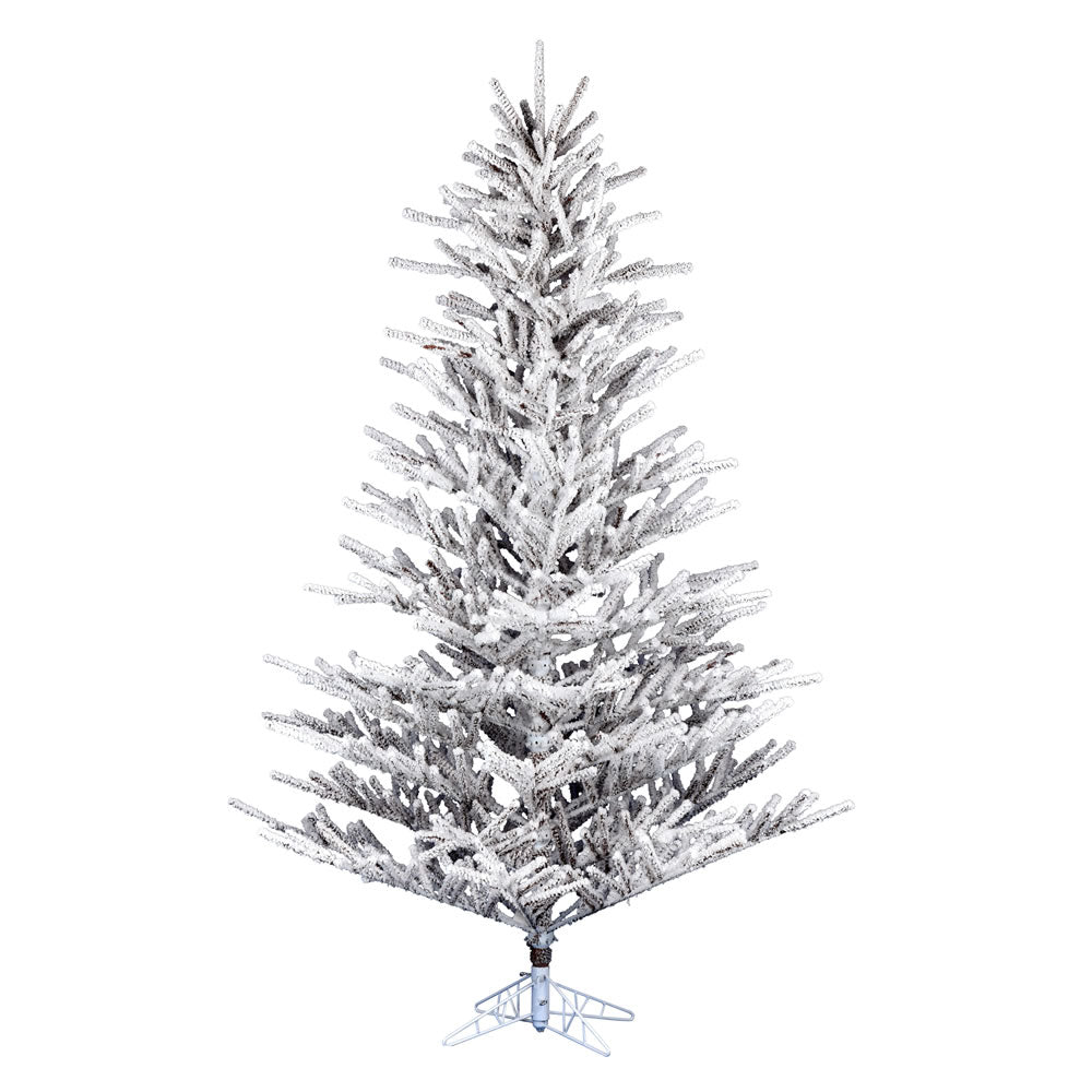 Vickerman 7.5' x 62” Flocked Stick Pine 920Tips - K192475