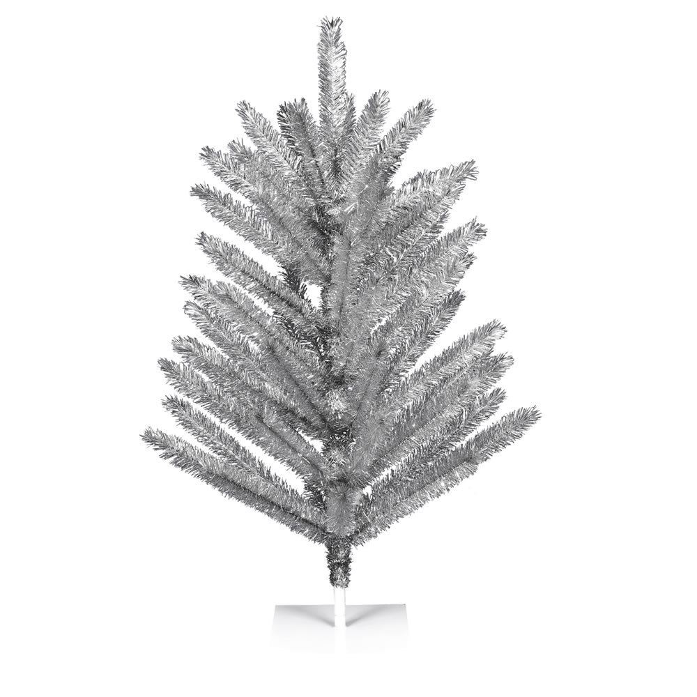Vickerman 4' x 35” Vintage Aluminum 55 Branches - K196340