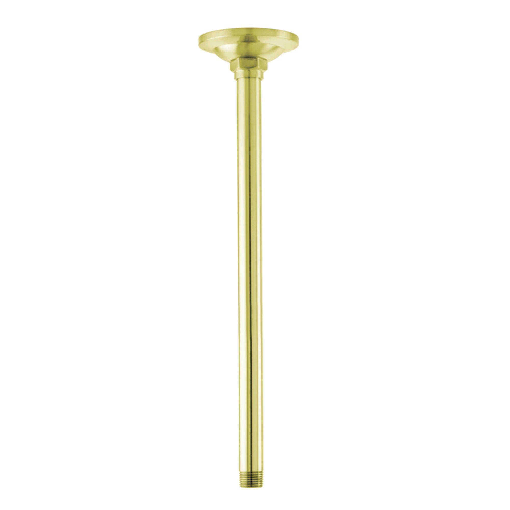 Kingston Brass K210A2 Trimscape 10 Raindrop Shower Arm, Polished Brass