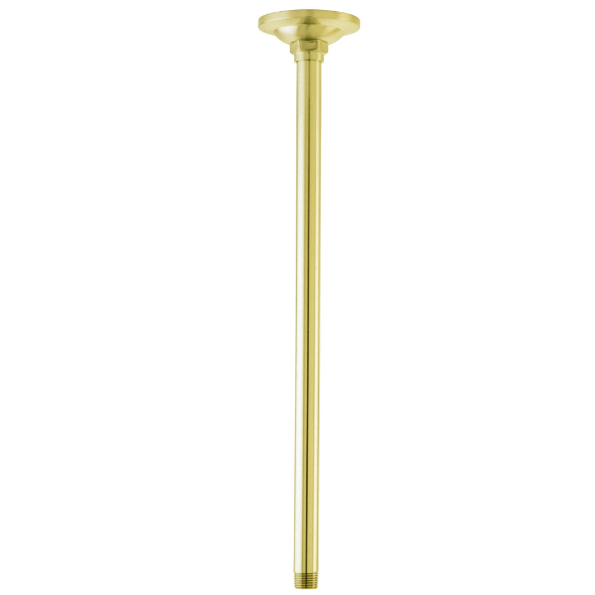 Kingston Brass K217A2 Trimscape 17 Raindrop Shower Arm, Polished Brass