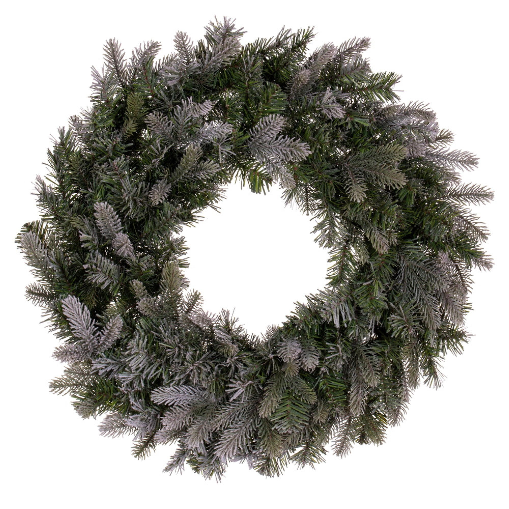 Vickerman 60” Frosted Douglas Fir Artificial UnLit Wreath.
