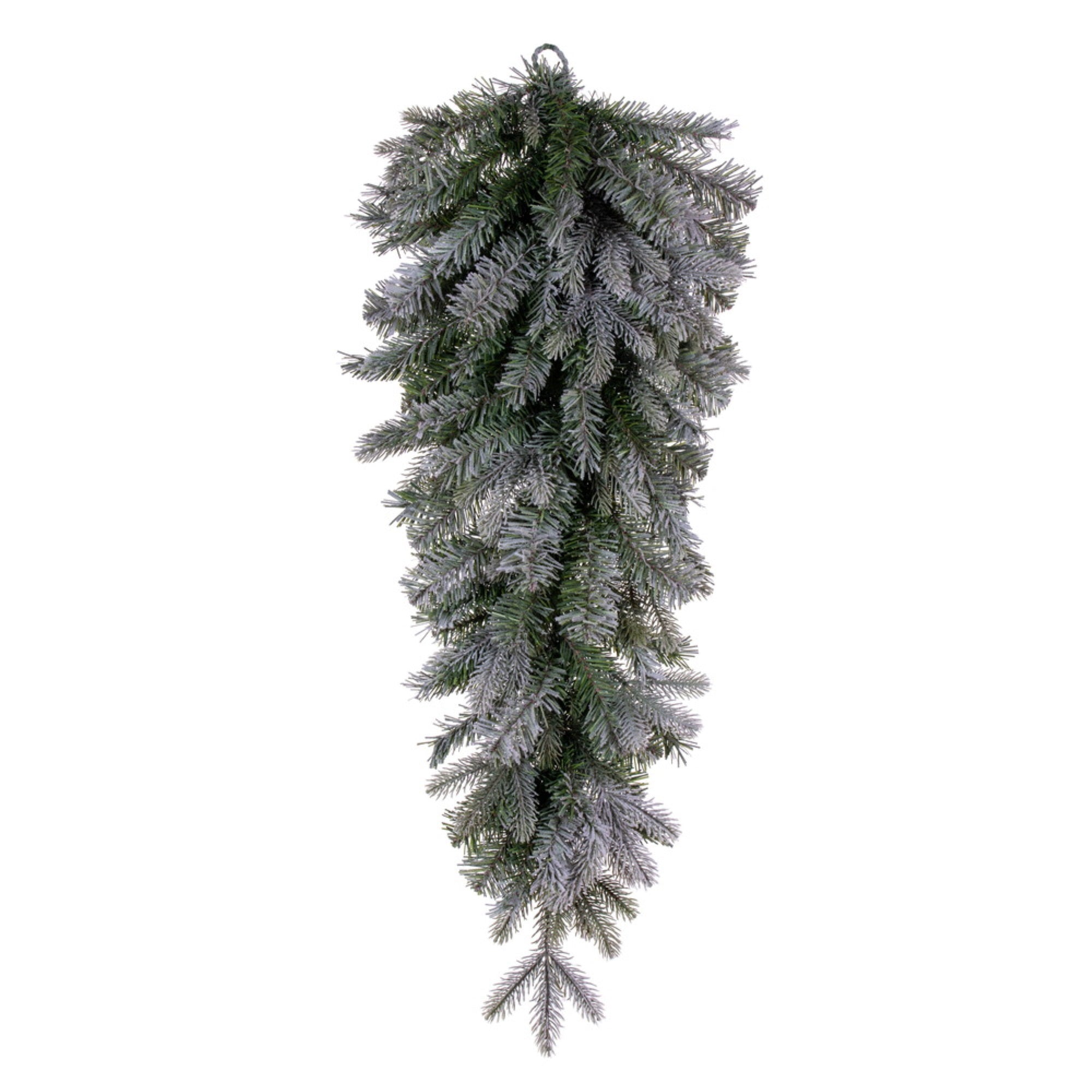 Vickerman 36” Frosted Douglas Fir Artificial UnLit Teardrop.