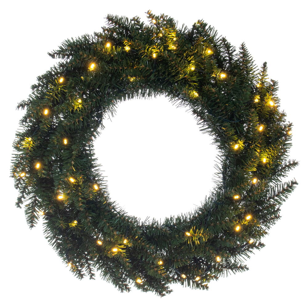 24” Camdon Wreath 5mm B/O Timer 50WW