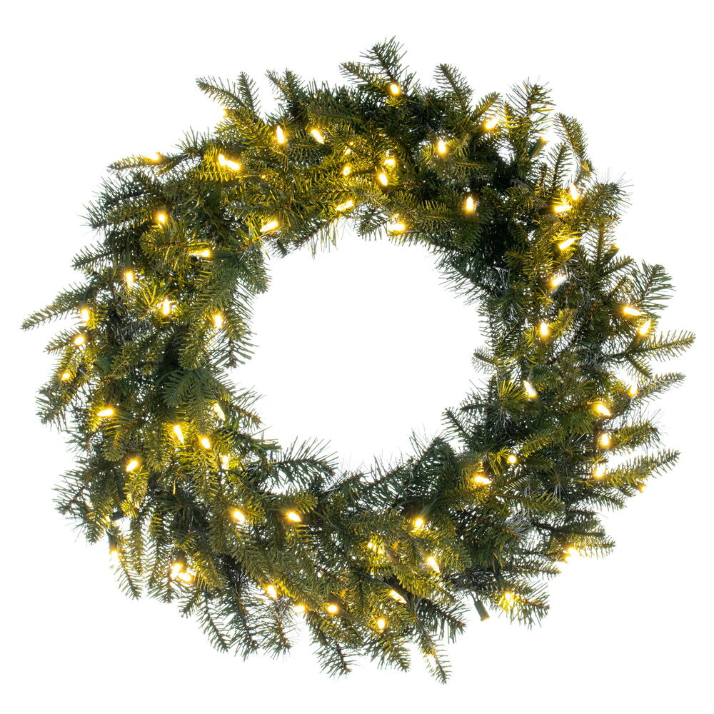 30” Georgian  Wreath DuraLit 70WW