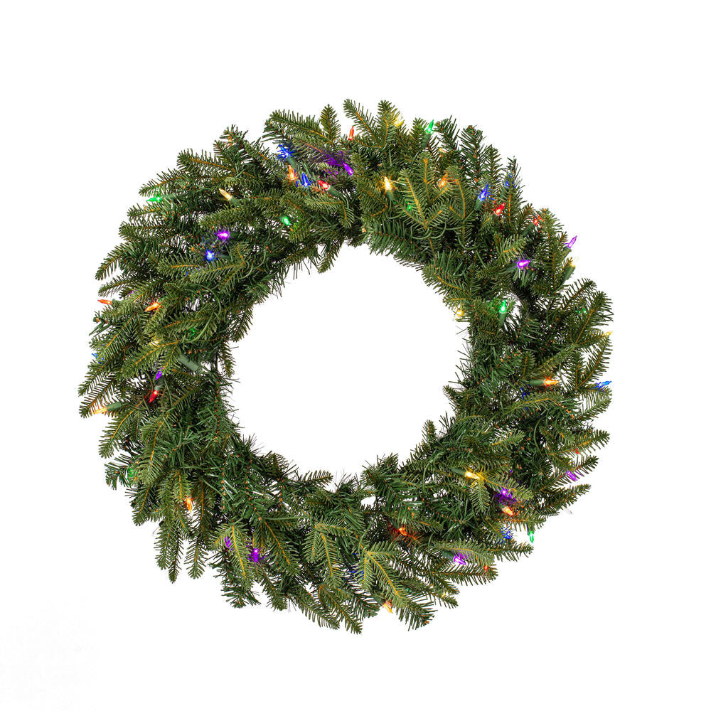 24” Georgian  Wreath DuraLit 50MU